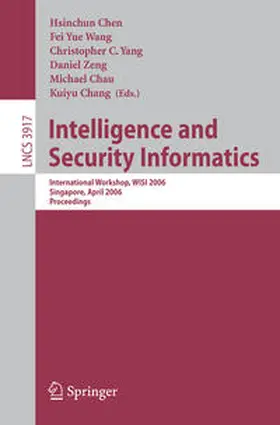 Chen / Wang / Yang |  Intelligence and Security Informatics | eBook | Sack Fachmedien