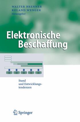Brenner / Wenger |  Elektronische Beschaffung | Buch |  Sack Fachmedien