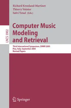 Kronland-Martinet / Voinier / Ystad |  Computer Music Modeling and Retrieval | eBook | Sack Fachmedien