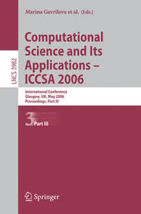 Gervasi / Kumar / Tan |  Computational Science and Its Applications - ICCSA 2006 | eBook | Sack Fachmedien