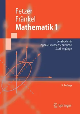 Fetzer / Fränkel / Feldmann |  Mathematik 1 | eBook | Sack Fachmedien