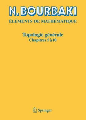 Bourbaki |  Topologie générale | Buch |  Sack Fachmedien