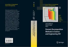 Widlund / Keyes |  Domain Decomposition Methods in Science and Engineering XVI | eBook | Sack Fachmedien