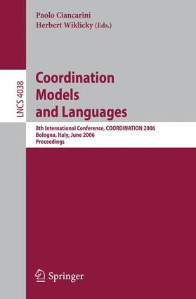 Wiklicky / Ciancarini |  Coordination Models and Languages | Buch |  Sack Fachmedien