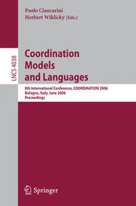 Ciancarini / Wiklicky |  Coordination Models and Languages | eBook | Sack Fachmedien