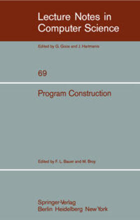 Bauer / Owicki / Dijkstra |  Program Construction | eBook | Sack Fachmedien