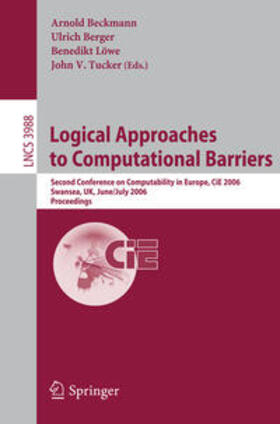 Beckmann / Berger / Löwe | Logical Approaches to Computational Barriers | E-Book | sack.de