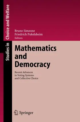 Simeone / Pukelsheim |  Mathematics and Democracy | Buch |  Sack Fachmedien