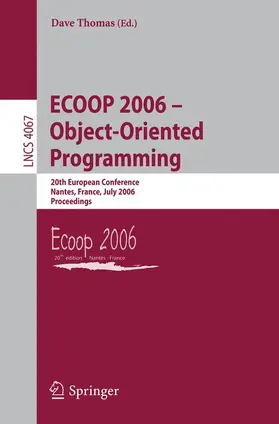 Thomas |  ECOOP 2006 - Object-Oriented Programming | Buch |  Sack Fachmedien