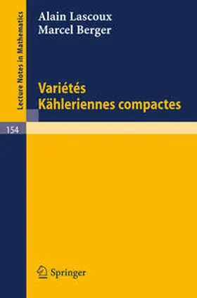 Lascoux / Berger |  Varietes Kähleriennes Compactes | eBook | Sack Fachmedien