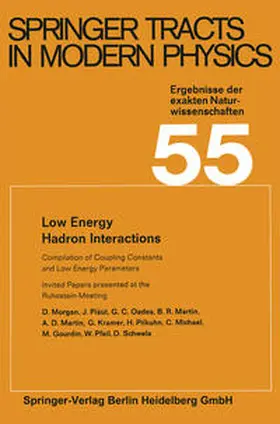 Morgan / Pišút / Pfeil |  Low Energy Hadron Interactions | eBook | Sack Fachmedien