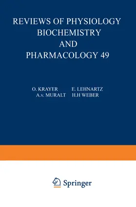 Krayer / Lehnartz / v. Muralt |  Ergebnisse der Physiologie, Biologischen Chemie und Experimentellen Pharmakologie | eBook | Sack Fachmedien