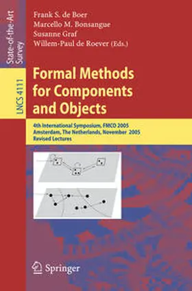 de Boer / Bonsangue / Graf |  Formal Methods for Components and Objects | eBook | Sack Fachmedien