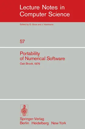 Cowell |  Portability of Numerical Software | eBook | Sack Fachmedien