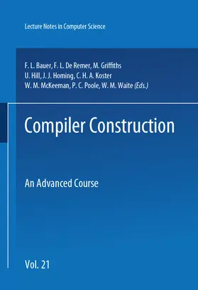 Bauer / Koster / Eickel |  Compiler Construction | eBook | Sack Fachmedien