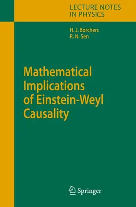 Borchers / Sen |  Mathematical Implications of Einstein-Weyl Causality | Buch |  Sack Fachmedien