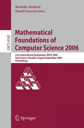 Urzyczyn / Královic |  Mathematical Foundations of Computer Science 2006 | Buch |  Sack Fachmedien