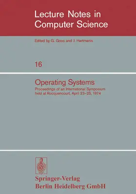 Gelenbe / Kaiser |  Operating Systems | eBook | Sack Fachmedien