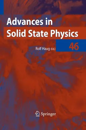 Haug |  Advances in Solid State Physics 46 | Buch |  Sack Fachmedien