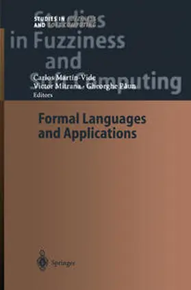 Martin-Vide / Mitrana / Paun |  Formal Languages and Applications | eBook | Sack Fachmedien