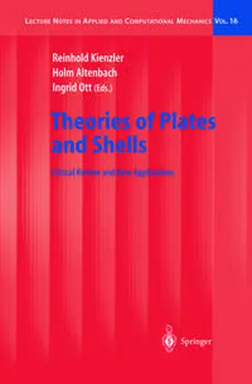 Kienzler / Altenbach / Ott |  Theories of Plates and Shells | eBook | Sack Fachmedien