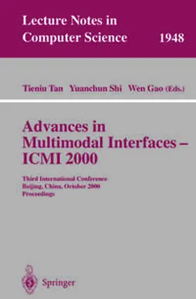 Tan / Shi / Gao |  Advances in Multimodal Interfaces - ICMI 2000 | eBook | Sack Fachmedien