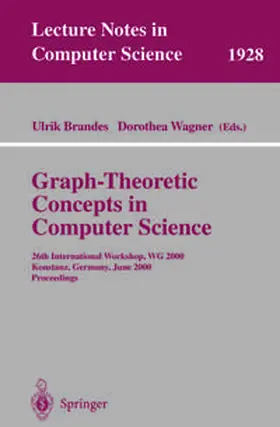 Brandes / Wagner |  Graph-Theoretic Concepts in Computer Science | eBook | Sack Fachmedien