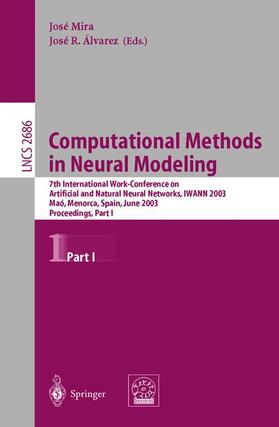 Álvarez / Mira |  Computational Methods in Neural Modeling | Buch |  Sack Fachmedien