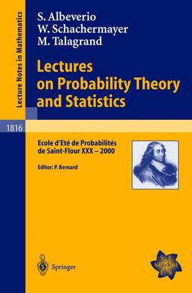 Albeverio / Schachermayer / Bernard |  Lectures on Probability Theory and Statistics | Buch |  Sack Fachmedien
