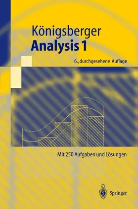 Königsberger |  Analysis 1 | Buch |  Sack Fachmedien