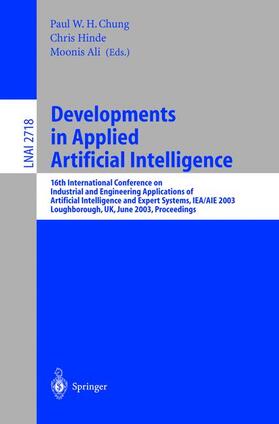 Moonis / Hinde / Chung |  Developments in Applied Artificial Intelligence | Buch |  Sack Fachmedien