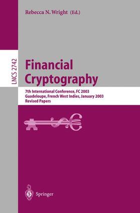 Wright |  Financial Cryptography | Buch |  Sack Fachmedien