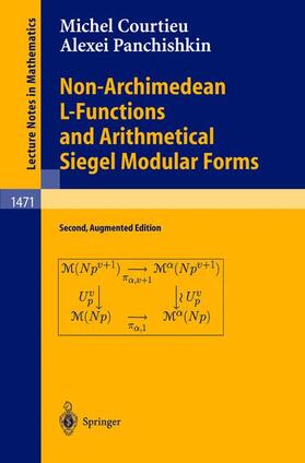 Panchishkin / Courtieu |  Non-Archimedean L-Functions and Arithmetical Siegel Modular Forms | Buch |  Sack Fachmedien