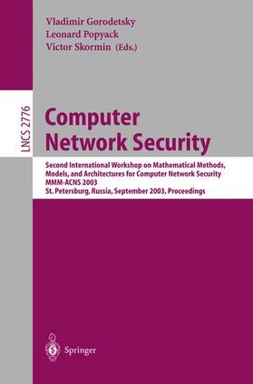 Gorodetsky / Skormin / Popyack |  Computer Network Security | Buch |  Sack Fachmedien
