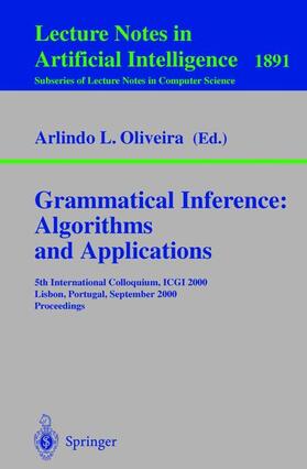 Oliveira |  Grammatical Inference: Algorithms and Applications | Buch |  Sack Fachmedien