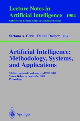 Dochev / Cerri |  Artificial Intelligence: Methodology, Systems, and Applications | Buch |  Sack Fachmedien