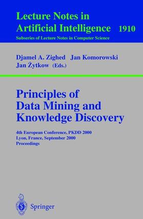 Zighed / Zytkow / Komorowski |  Principles of Data Mining and Knowledge Discovery | Buch |  Sack Fachmedien