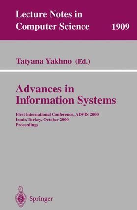 Yakhno |  Advances in Information Systems | Buch |  Sack Fachmedien