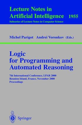 Voronkov / Parigot |  Logic for Programming and Automated Reasoning | Buch |  Sack Fachmedien
