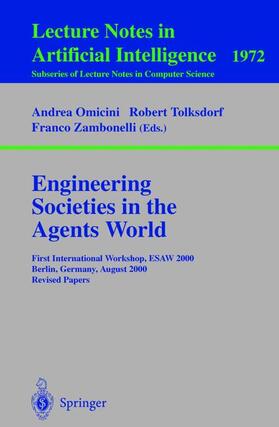 Omicini / Zambonelli / Tolksdorf |  Engineering Societies in the Agents World | Buch |  Sack Fachmedien