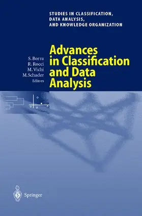 Borra / Schader / Rocci |  Advances in Classification and Data Analysis | Buch |  Sack Fachmedien