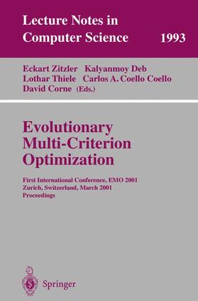 Zitzler / Deb / Corne |  Evolutionary Multi-Criterion Optimization | Buch |  Sack Fachmedien