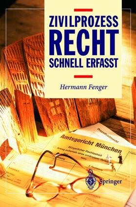 Fenger | Zivilprozeßrecht | Buch | 978-3-540-41808-5 | sack.de