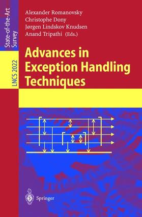 Romanovsky / Tripathi / Dony |  Advances in Exception Handling Techniques | Buch |  Sack Fachmedien