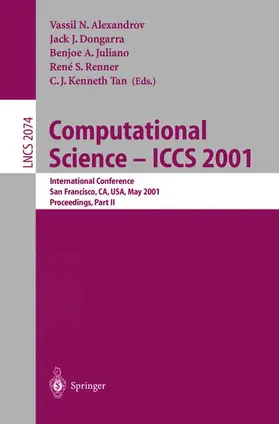 Alexandrov / Dongarra / Juliano |  Computational Science - ICCS 2001 | Buch |  Sack Fachmedien