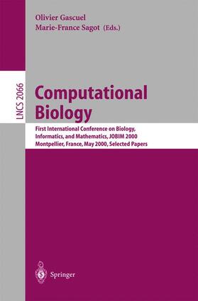 Sagot / Gascuel |  Computational Biology | Buch |  Sack Fachmedien