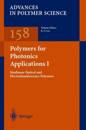 Lee |  Polymers for Photonics Applications I | Buch |  Sack Fachmedien