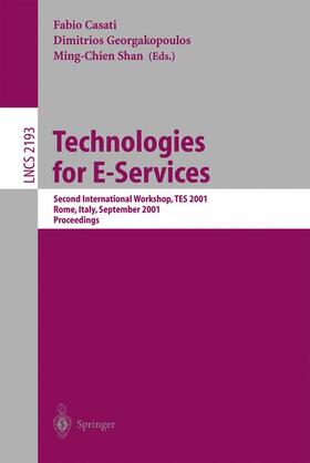 Casati / Shang / Georgakopoulos |  Technologies for E-Services | Buch |  Sack Fachmedien