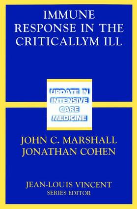 Marshall / Cohen |  Immune Response in Critically Ill | Buch |  Sack Fachmedien