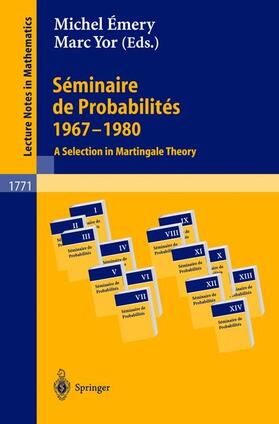 Yor / Emery |  Séminaire de Probabilités 1967-1980 | Buch |  Sack Fachmedien
